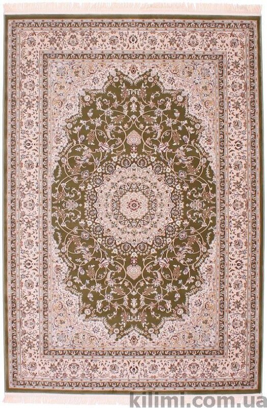 Esfehan 4878 green-ivory